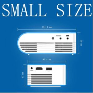 YG210 320×240 400-600 Lumens Mini LED Projector with HDMI & AV & SD & USB support