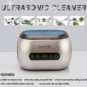 baku BA-3060A 220V Touch Type Household Eyeglasses & Jewelry Cleaning Tool