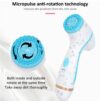 Aire AE-868 Electric Silicone Facial Cleanser Ultrasonic Vibration Facial Cleanser Battery Model