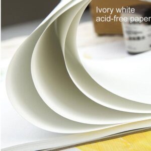 Professional Watercolor/Drawing Paper Water Soluble Book 16k 195 270mm Green