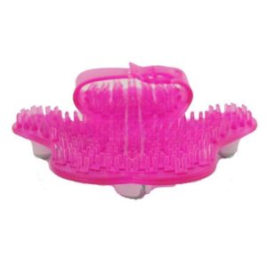 Thickened palm shaped handheld roller ball meridian massager