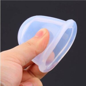 Set of home health care body massage vacuum silicone cupping cup, color random delivery
