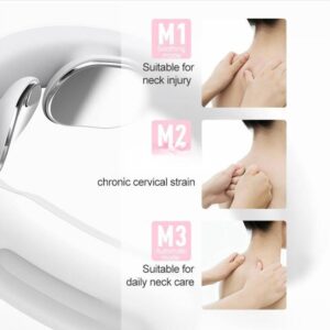 HJ001 Intelligent remote control electric mini shoulder and neck massager Cervical spine massager