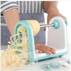 Multifunctional Household Kitchen Spiral Vegetables Cutter Potato Grater