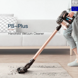 Proscenic P8 Plus Handheld Cordless Vacuum Cleaner, 15000Pa Suction, 180W Motor Power, 1.2L Dust Box, 2200mAh Detachable Battery, HEPA Filtration, LCD