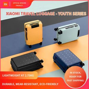 XiaoMi suitcase youth version of luggage men and women 20 inch wheel students travel pull rod box boarding box