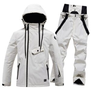 Unisex Windproof Ski Suit Ideal for Winter Snow Activities